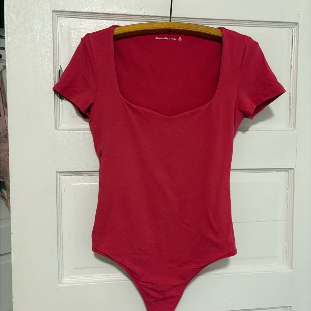 Abercrombie & Fitch Vibrant Pink Bodysuit